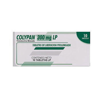 Colypan Trimebutina 300 mg LP Lafrancol Caja x 10 Tabletas  
