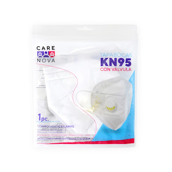 Tapaboca Care Nova Kn95 Con Valvula X 1und   