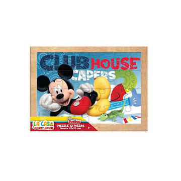 Solo Online Rompecabezas Mickey Club   House 12 Piezas 