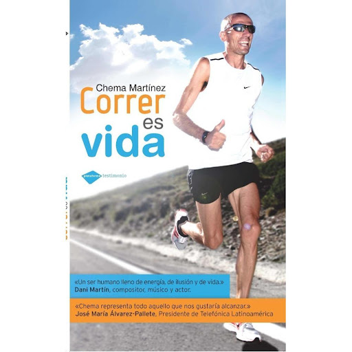 Correr Es Vida Chema Martínez Plataforma Libro x 1.0 Correr es vida   Chema Martínez ISBN: 9788415115397 Páginas: 116 Colección: Testimonio Formato: Rústica con solapas Año de publicación: 2011   "Un ser humano lleno de energía, de ilusión y de vida". D
