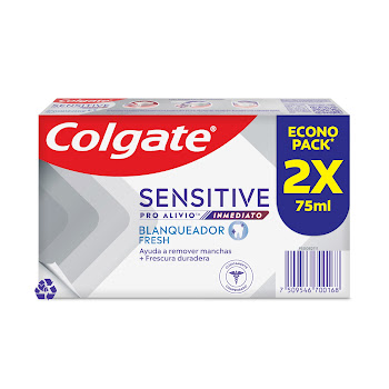 Crema Dental Sensibilidad Colgate Sensitive Pro Alivio Inmediato Blanqueadora Fresh 2 Pack x 110 gr  
