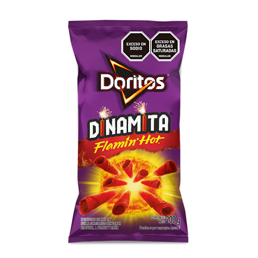Pasabocas Doritos Dinamita Flaming Hot x 200 gr
