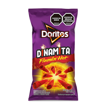 Pasabocas Doritos Dinamita Flaming Hot x 200 gr  