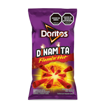 Pasabocas Doritos Dinamita Flaming Hot x 200 gr  