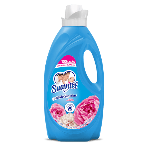Suavizante Suavitel Cuidado Superior Fresca Primavera Botella x 1 lt