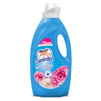 Suavizante Suavitel Cuidado Superior Fresca Primavera Botella x 1 lt  