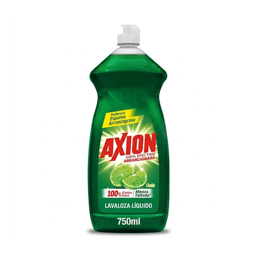 Lavaplatos Líquido Axion Limón Botella x 750 ml