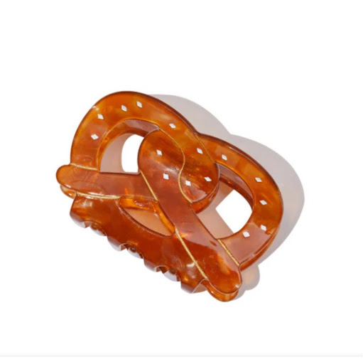 Gancho Pinza para Cabello Diseño Pretzel NEON X 1 Und NEON 1 und x 1 Clip para cabello con diseño de pretzel, ideal para darle un toque delicado y moderno a cualquier peinado. Marca NEON.
