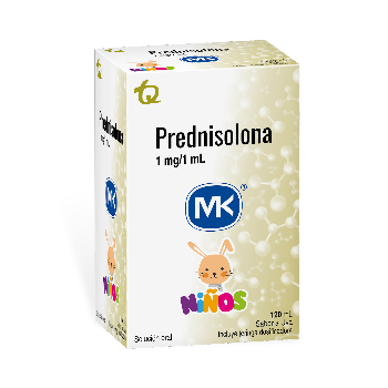 Prednisolona 1mg/1ml MK Solución Oral x 120 ml  