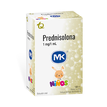 Prednisolona 1mg/1ml MK Solución Oral x 120 ml  