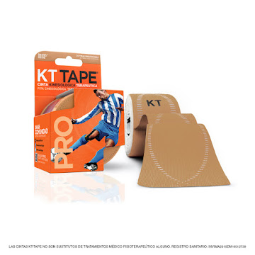 Cinta Kt Tape Pro Deportiva Elástica Sintética Beige Pre Cortada x 20 Tiras  