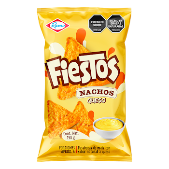 Pasabocas Fiestos Queso   x 190 gr 