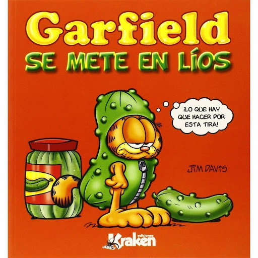 Garfield Se Mete En Líos KRAKEN Libro x 1.0 GARFIELD SE METE EN LIOS  Garfield, el peludo forajido, está suelto de nuevo en el más buscado de sus cómics. Sin importarle los castigos, este gato gordo está siempre listo para meterse en un buen lí