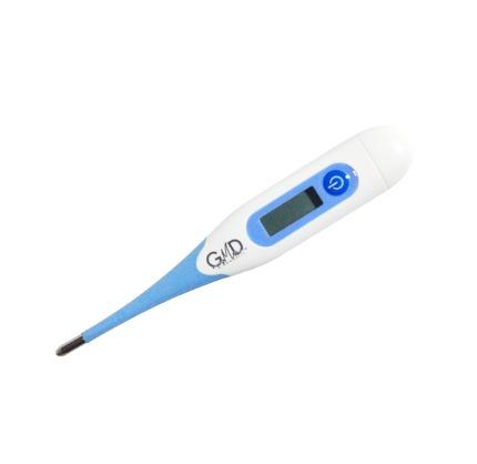 TERMOMETRO DIGITAL TEMPO II GMD IMPORMEDICAL  x 1 Este termómetro digital ofrece lecturas rápidas y precisas en un corto tiempo. Su pantalla LCD facilita la visualización de la temperatura, y su estructura rígida lo hace ideal para uso clínico y hosp