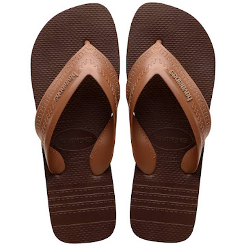 Sandalias Havaianas   Hybrid Fc Café T39-40 x 1 par 