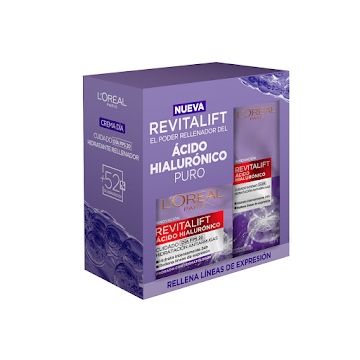 Crema Revitalift Acido Hialuronico Día x 50 ml + Contorno De Ojos x 15 ml  