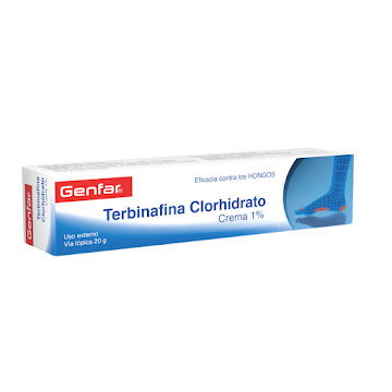 Terbinafina Genfar 1% Crema Tubo X20G.                                  