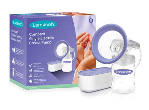 Extractor de Leche Eléctrico Compacto 220V Lansinoh Caja x 1 undefined