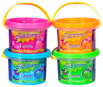 Goma Cra-z-Slimy Neon Listo Frasco x24 OZ/709Ml   