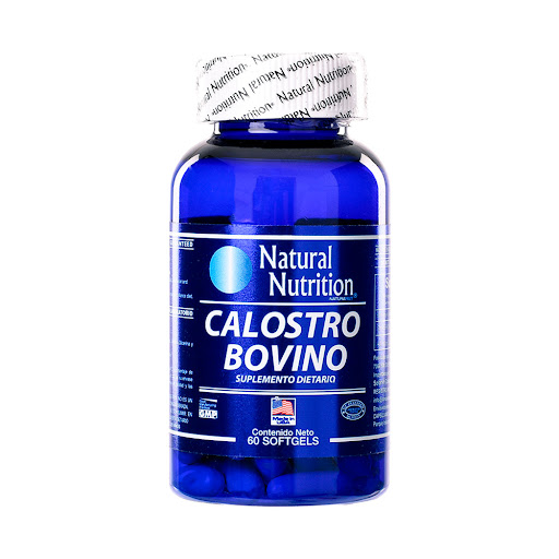 Calostro Bovino Natural Nutrition Frasco x 60 Cápsulas