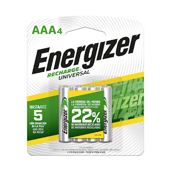 Pila Energizer Recharge 4x Aaa4 x 4 und  