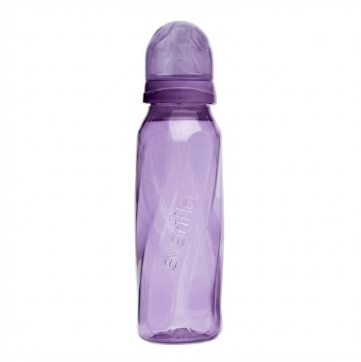Biberon 8 OnzasTwist Entintado  Lila - Evenflo Evenflo Frasco x 1 Und Biberón Twist 240ml/8oz
Biberón con botella twist hexagonal de polipropileno entintado.
Mamila anatómica  con Micro Air Vents, material de silicón grado alimenticio, con alas que se adaptan a las comi