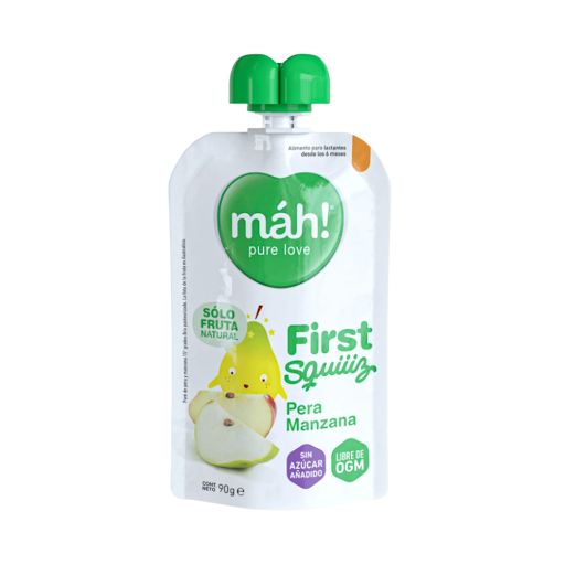 Compota Máh Pera Manzana x 90 gr