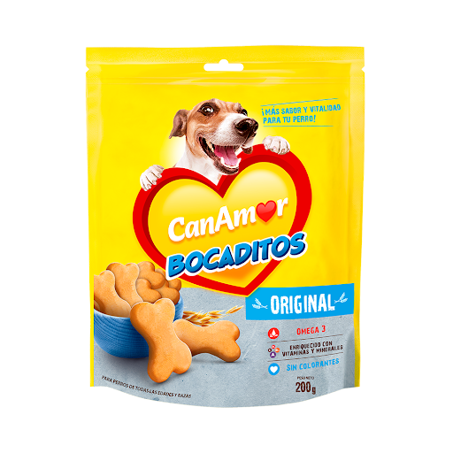 Galletas Para Perro Can Amor Bocaditos Surtidos Paquete x 200 gr