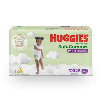 Pañal Huggies Pants Soft Comfort Etapa 5 Paquete x 48 und  