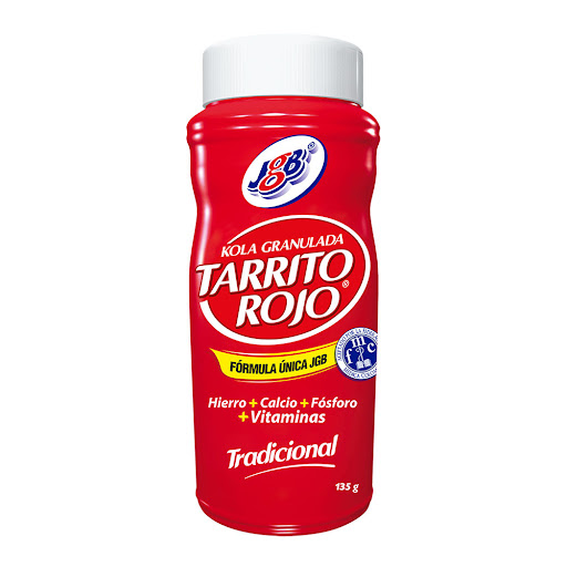 Tarrito Rojo JGB Tradicional Multivitaminico Kola Granulada Frasco x 135 gr