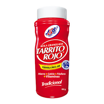 Tarrito Rojo JGB Tradicional Multivitaminico Kola Granulada Frasco x 135 gr  