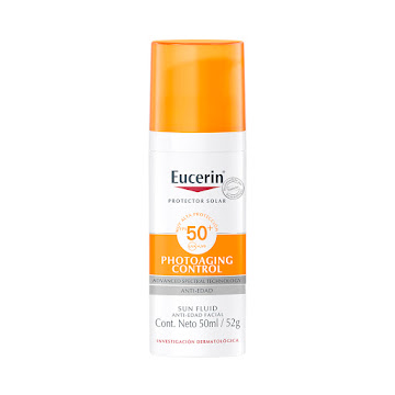 Protector Solar Eucerin Facial Antiedad Sun Fluid Spf 50 x 50 ml  