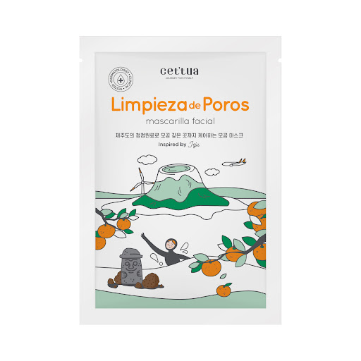Mascarilla Facial Cettua   Limpieza de Poros pack x und