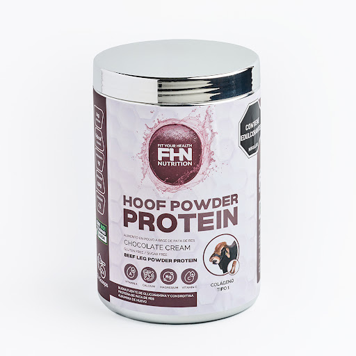 Proteína En Polvo Hoof   Powder Protein FHN Sabor Chocolate Cream Frasco x 552 g