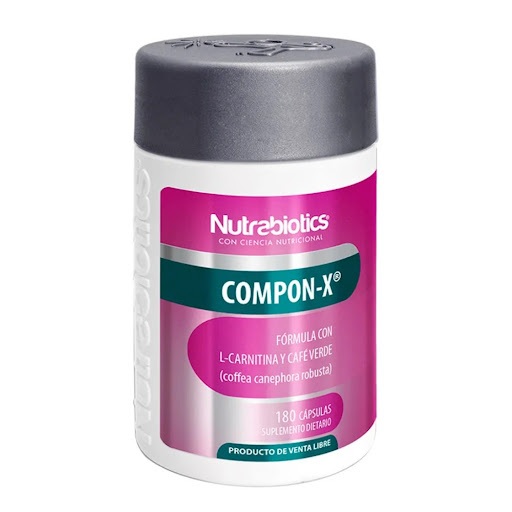 Compon-X L-Carnitina Frasco Nutrabiotics x 180 Cápsulas