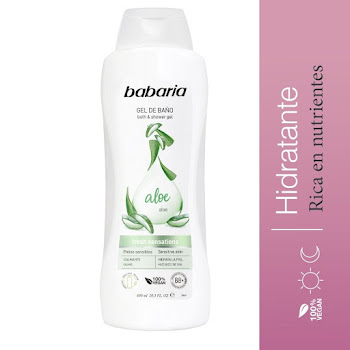Gel De Ducha Aloe Vera Babaria x 600 ml  