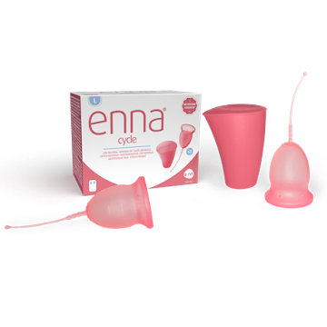 Copa Menstrual Enna Cycle Talla L x 2 und  
