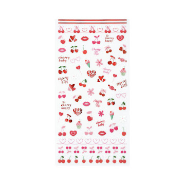 Sticker Uñas Essence So Cherry Happy x 78 und  
