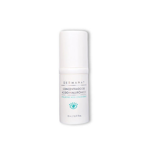 Concentrado Ácido Hialurónico 15ml Dermanat 15 ml x 1  Rejuvenece e ilumina tu mirada con este serum antiedad ideal para la zona del contorno de ojos.
Dermatológicamente Probado.

Hidrata, nutre y suaviza la zona del contorno de ojos con este concentrado 