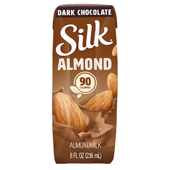 //BEBIDA DE ALMENDRA SILK PURE ALMOND DARK CHOCOLATE MORE CALCIUM X236ML  