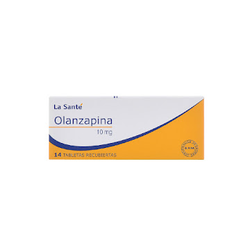 Olanzapina 10 mg La Santé Caja x 14 Tabletas  