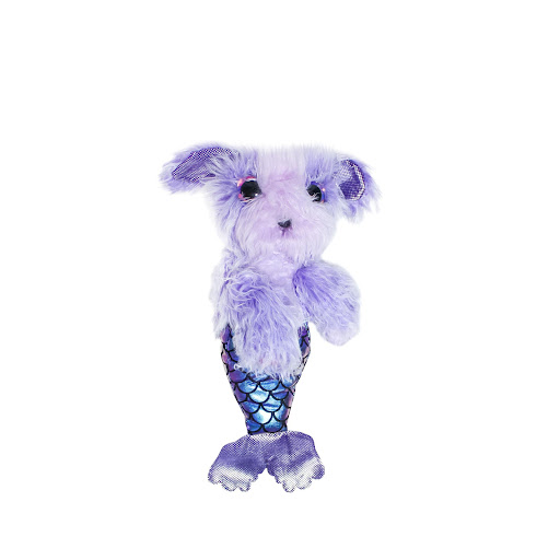 Peluche Sorpresa Scruff A Luvs Sirena Scruff A Luvs Caja x 1 Este lindo y tierno animal misterioso será la nueva mascota de tu peque, solo debes jugar a rescatar la bola enredada y enmarañada de piel y darle un baño tibio para revelar el animal. Es perfecto par