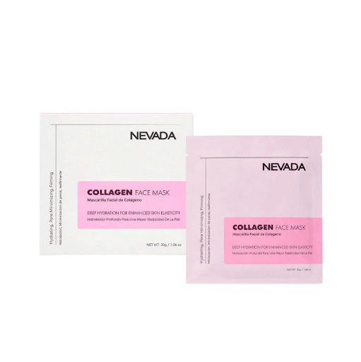 Mascarilla Facial Colageno Nevada Sobre x 4 Sobres