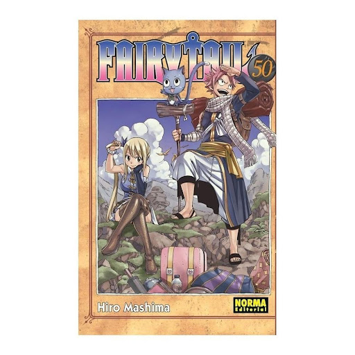 Fairy Tail No. 50 Editorial Norma Libro x 1.0 FAIRY TAIL 50   Autores:Hiro Mashima  Colecciones:CÓMIC MANGA  Editoriales:NORMA Editorial  Series:FAIRY TAIL   NATSU QUIERE QUE FAIRY TAIL RENAZCA DE SUS CENIZAS, ¡PERO ANTES TENDRÁ QUE LOCALIZAR A S
