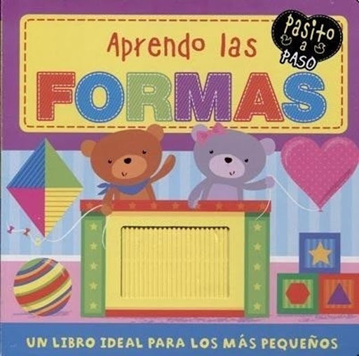 Pasito A Paso. Aprendo Los Formas Generico  x 1 Aprende los colores, las formas, las palabras y los números con este fantástico libro. Gracias a sus páginas con hermosos dibujos, los más pequeños disfrutarán las primeras enseñanzas de manera muy es
