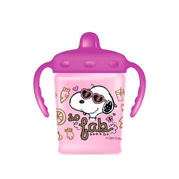 Solo Online Vaso Entrenador   Antiderrame 250ml   8 Oz   Marca Peanuts Color Rosado 