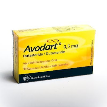 Avodart Dutasterida 0.5 mg Gsk Caja x 30 Cápsulas  