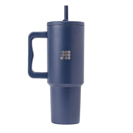 Termo Tumbler Spill-Free Cubitt Bolsa x 1 Termo Tumbler Cubitt: Tamaño compacto, rendimiento completo. 40 oz, conserva frío 24h - calientes 12h. Tapa antiderrames con sorbete, acero inoxidable libre de BPA.