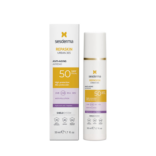 Protector Solar Repaskin Sesderma Urban 365 Antiedad Spf50 Frasco x 50 ml