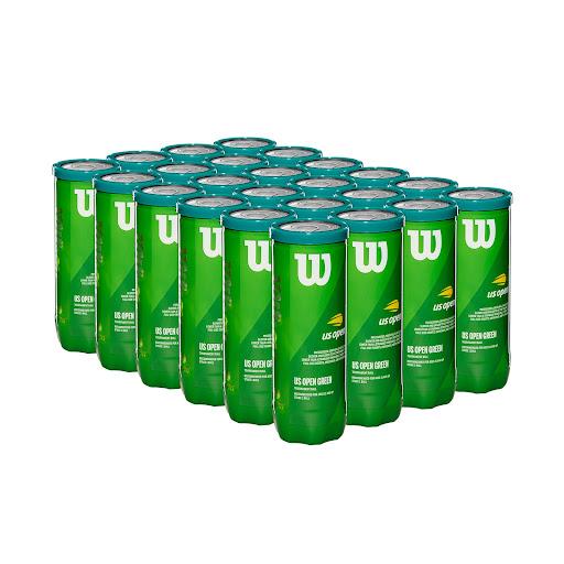 Caja de Pelotas de Tenis Transicion Wilson Punto Verde 3P X 24T Wilson Caja x 24 MODELO: US Open Punto VerdePelota ideal para edades de 11 años o mayores, ya que tiene 25% menos rebote que una pelota normalCARACTERÍSTICAS: Modelo: US Open TournamentBolas rebotan 25% inferior a una